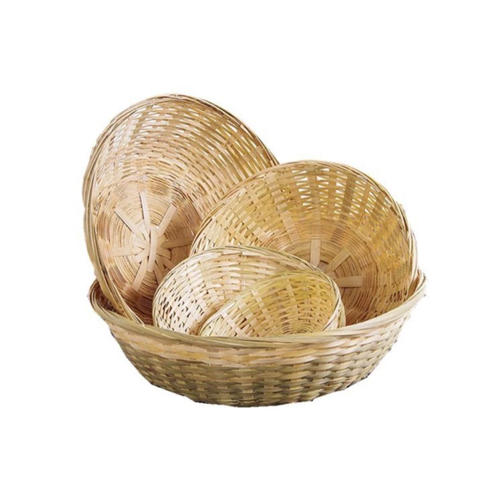 

Bread Fruit Woven Basket Desktop Decoration Pastry Plate Kitchen Accessories 15x6cm