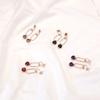 Dieuamour 14K Gold Pin Roa Ban-Ring Earrings