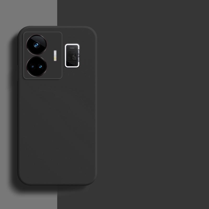 

Для чехла Realme GT Neo 5 Realme GT5 GT3 GT Neo 5 3T 3 2 Pro Flash Мягкий жидкий силиконовый бампер Чехлы для телефона Realme GT3 Neo5 For Realme GT3