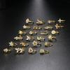 Piercing Finto a Clip Anello Naso Cuffia Gioielli per il Corpo per Donne Nuova Tendenza 1 Pezzo Cuffie per Orecchie Cuore Stella Fiori Farfalla Anelli a Clip KAE197