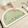 Bathroom absorbent diatom mud toilet  doormat toilet toilet floor mat toilet carpet