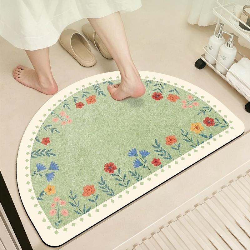 Bathroom absorbent diatom mud toilet doormat toilet toilet floor mat toilet carpet