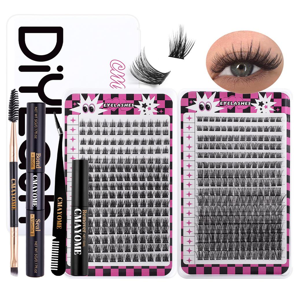 Diy Single Tuft Eyelash Book False Eyelashes Natural Thick D Song Segmented Grafting Eyelashes