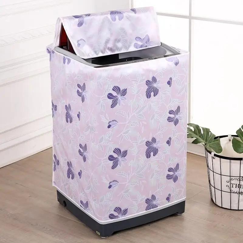 Capa para Máquina de Lavar Roupa de Cilindro Duplo Tampa à Prova de Poeira para Máquina de Tambor Duplo Abertura da Máquina Tampa Semi-Automática Tampa Superior