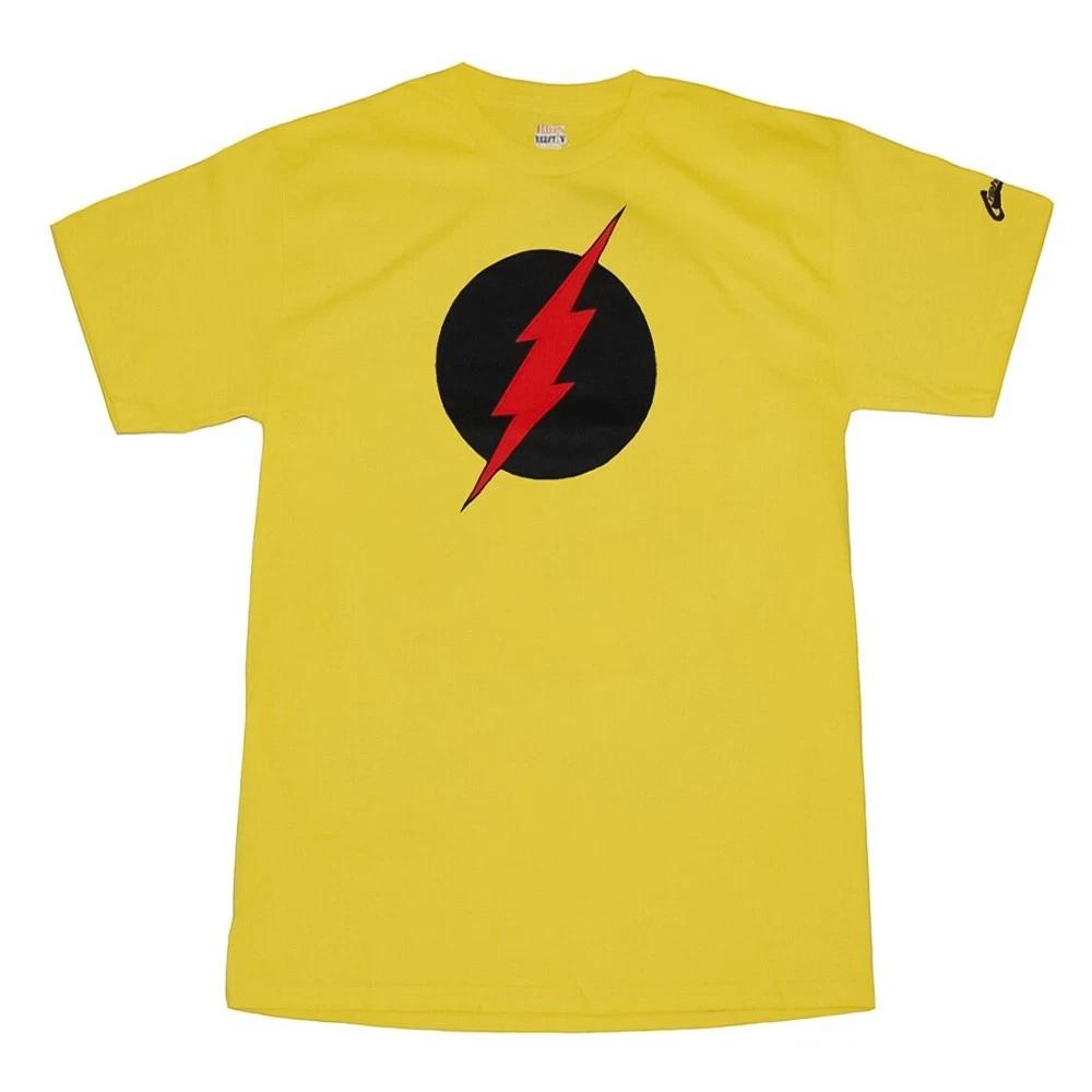 Graphitti Designs Reverse Flash Symbol Logo Adult T-Shirt S