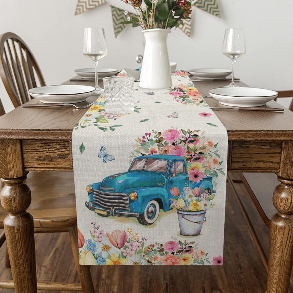 Washable Napkin Table Flag Table Runner Table Napkin Table Cloth