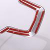 ABS Chrome Car Front Ceiling Reading Lamp Frame Matt Chromed Trim Cover Fit For Alfa Romeo Giulia Stelvio