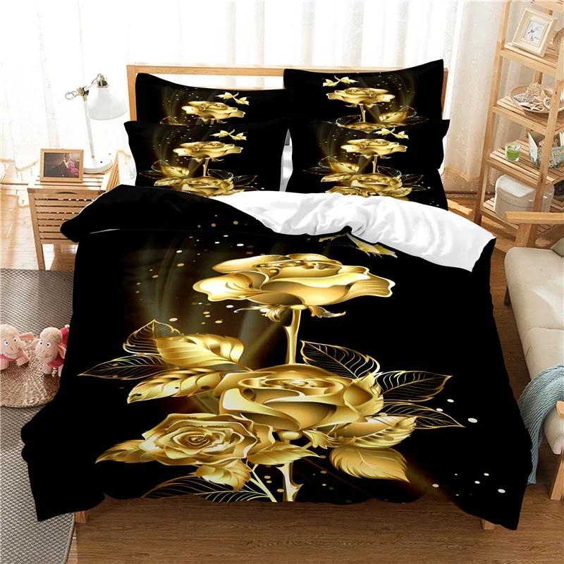 Comforter Luxury S King Size 3Pcs Super High Grade Oft Comfortable Deluxe Bedding Set Western Housse De Couette 240X260 Hot
