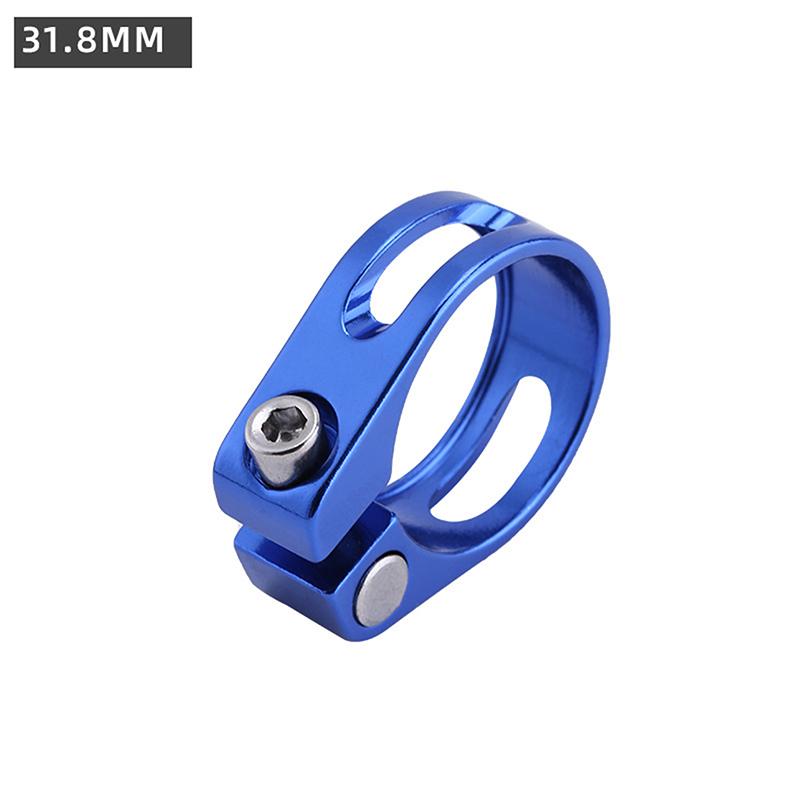 1PC 28.6/31.8/34.9MM Aluminum Alloy Bicycle Seat Tube Clamp Quick Release Seat Tube Clip Road Bike Seatpost Clamp Bike Accessori