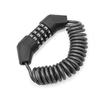 Antivol casque moto / cadenas à code HS1 Tourtecs noir