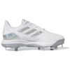 Adidas Sis Bates X  Adizero PureHustle 3 Remember To Have Fun Women Sneakers White Cloud-White Silver-Metallic ID1664