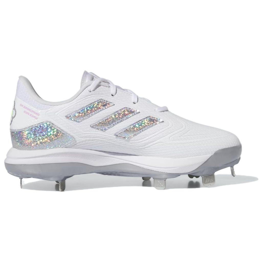 Adidas Sis Bates X  Adizero PureHustle 3 Remember To Have Fun Women Sneakers White Cloud-White Silver-Metallic ID1664
