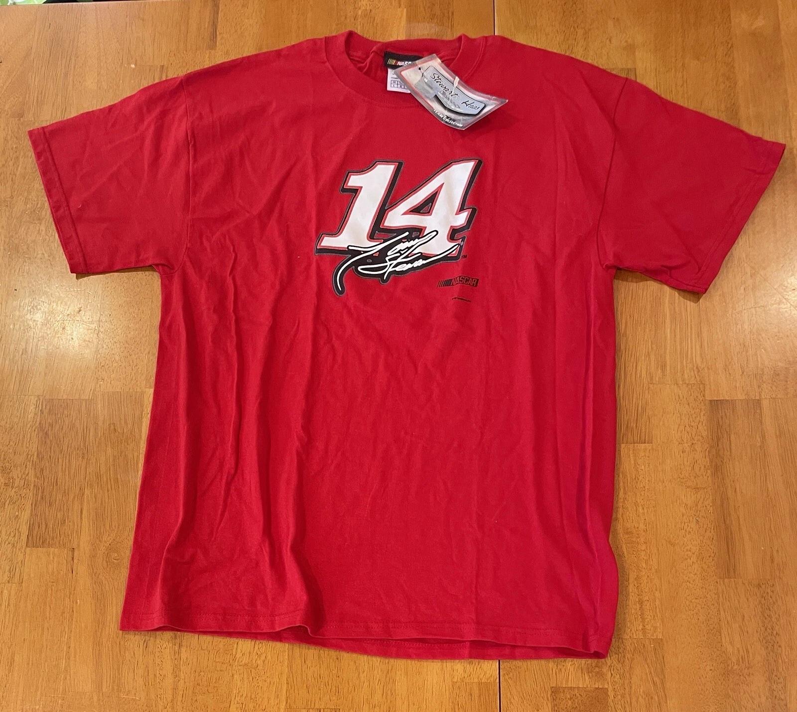 Tony Stewart T Shirt Large NASCAR NWT Deadstock Stewart Haas 2XL