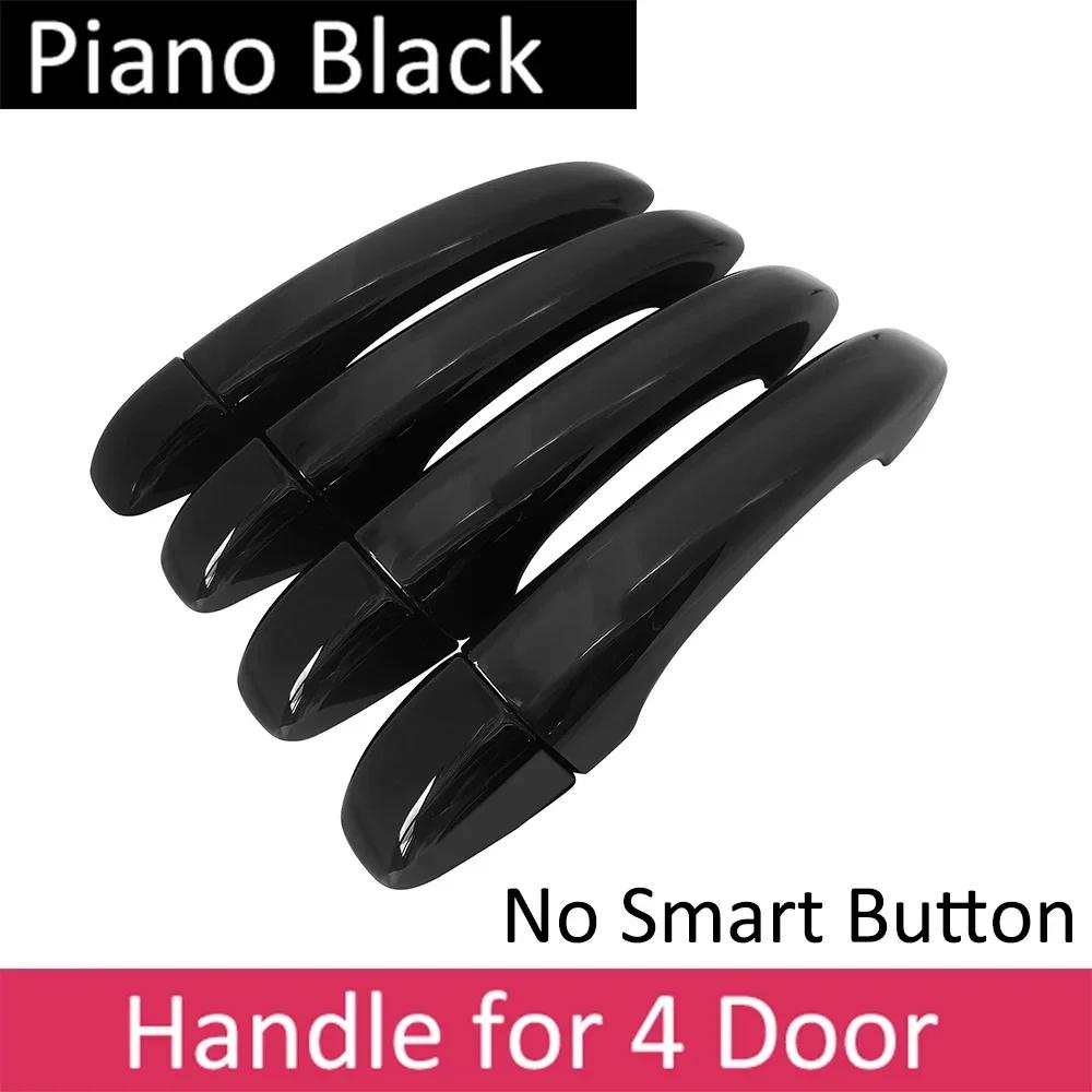 Car Door Handle Covers Fit For Volkswagen VW Virtus Polo Sedan 2018~2025 Scratch Proof Chromium Styling Sticker Auto Accessories