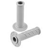 ZETA Racing ZE47-4108 Dirt Grip, Open End, Gray, Off-Road Bike, Handle Diameter 0.9 Inches