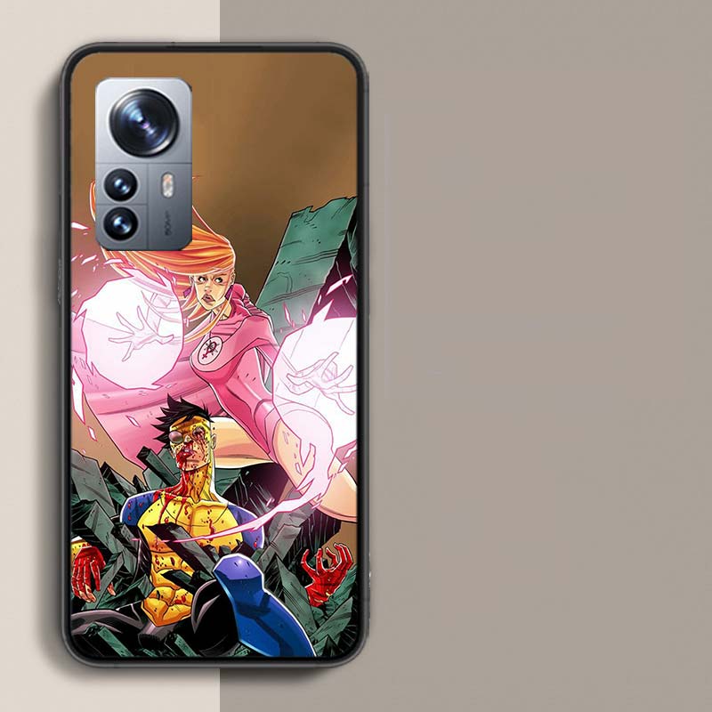 Cartoon Invincible Phone Case For Redmi Note 15 Pro 5G 14 13 12 Pro Plus 11 11T 11E 11S 10 Pro 10S 9 9S Cover Cell Clear with Su