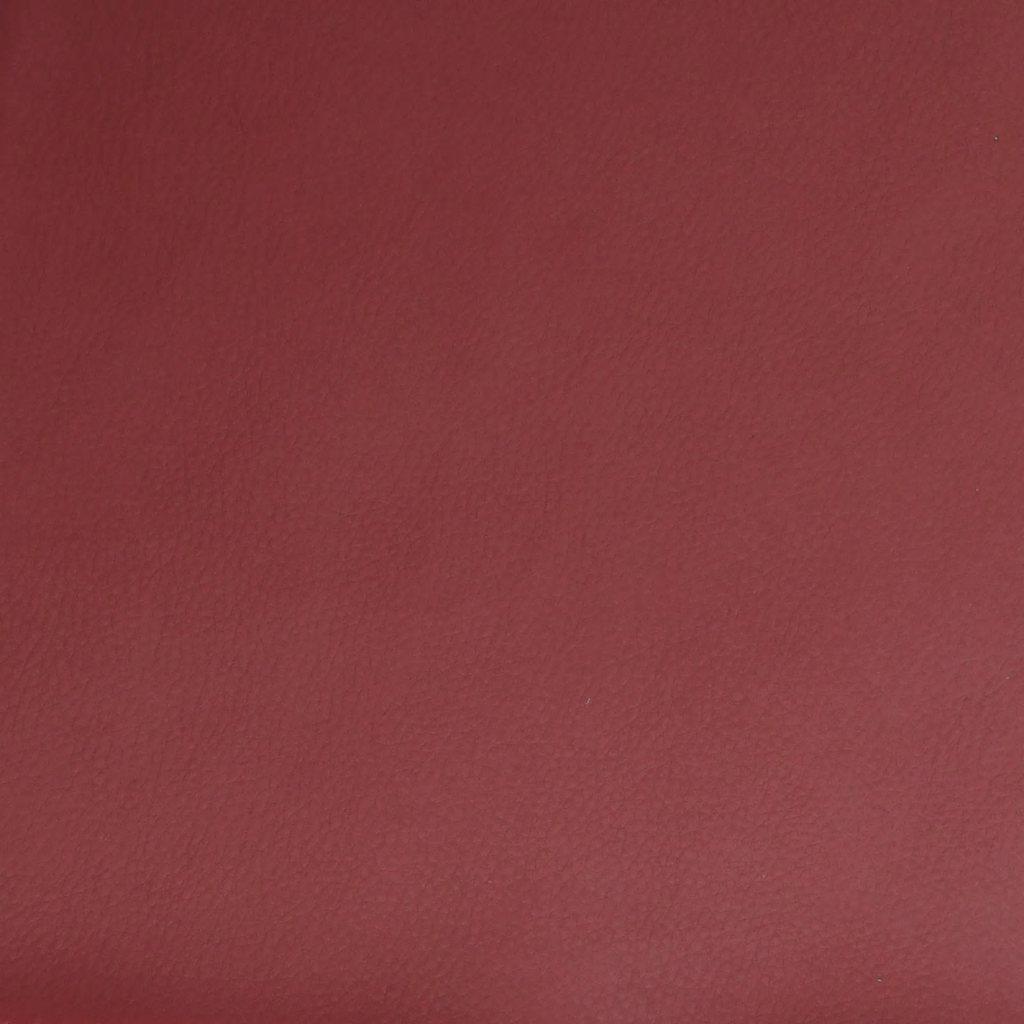 Massage Chair Burgundy Faux Leather