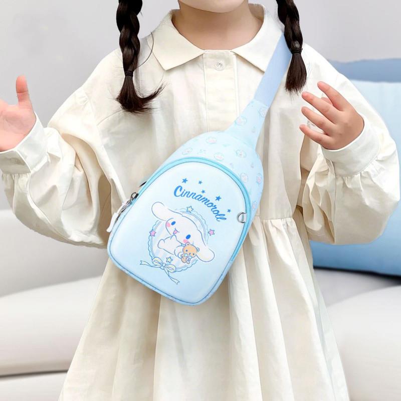New Sanrio Polyester Sling Bag Crossbody Bag Regular Kids' Multicolor QL-XKT012