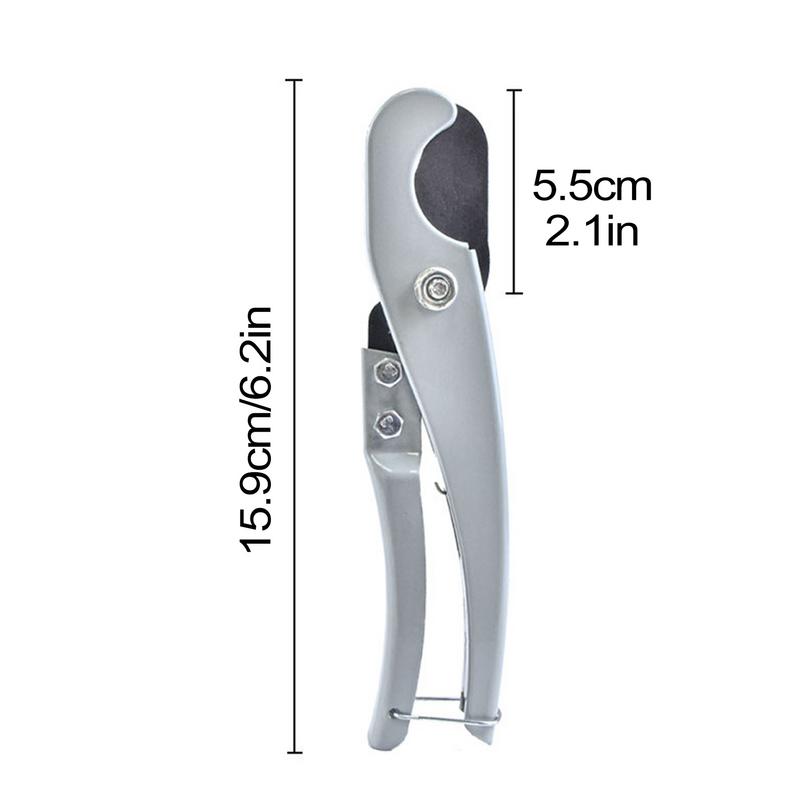 PE-Schneider Ratschenrohrschneider Werkzeug Schlauchschneider für PVC PPR und Schläuche Stahlkörper mit scharfen Edelstahlmessern