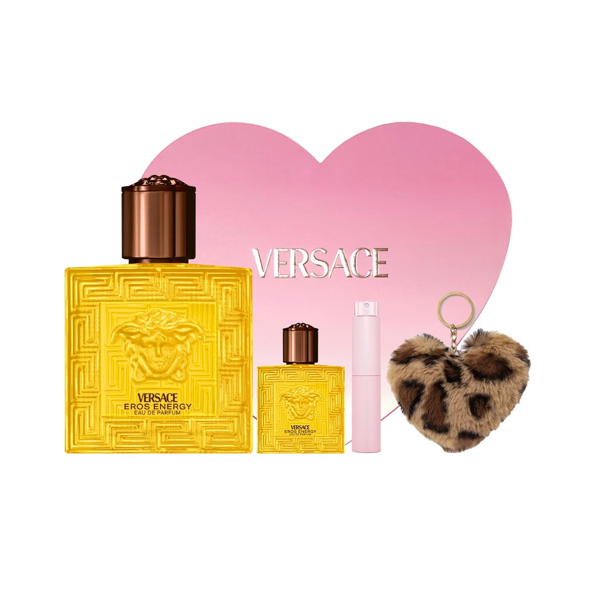 VERSACE Fiery Love Water Perfume Heart Shaped Box Clothing Sets 50ml+5ml 50ml Set 1