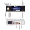 1Din HD Car Radio Audio MP5 Player Car Stereo Bluetooth USB/TF FM Aux Input Steering Remote Control