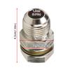 10AN To M18x1.5mm Turbo Oil Pan/Oil Return Drain Plug Adapter 315-04301-010 Oil Sump Return Drain Adapter Bung Fitting