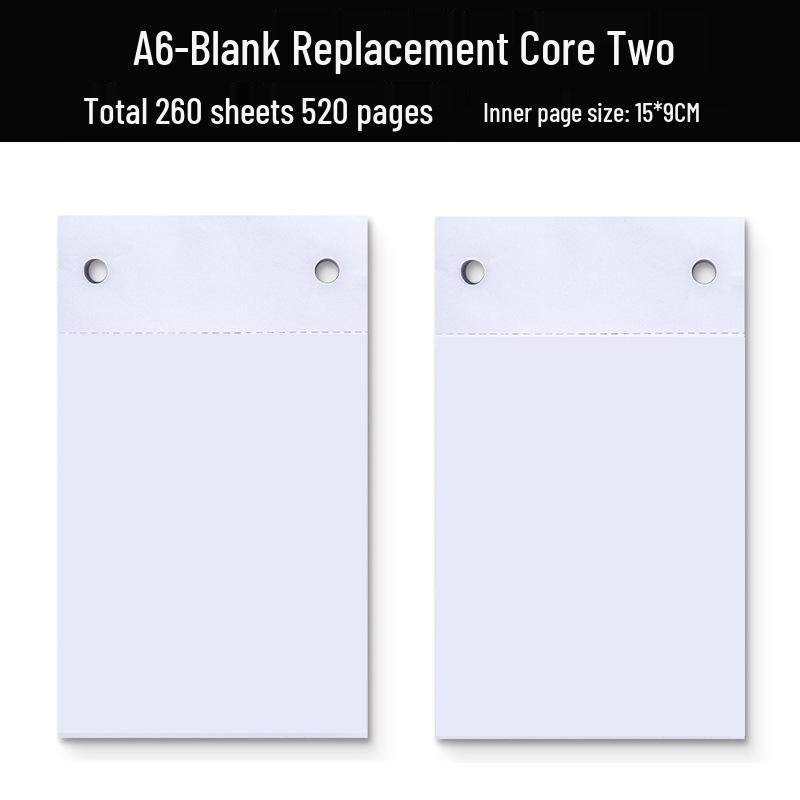 A6 Custom Sticky Note Pad Clipboard with Pocket Notebook and Tear-Off Pages