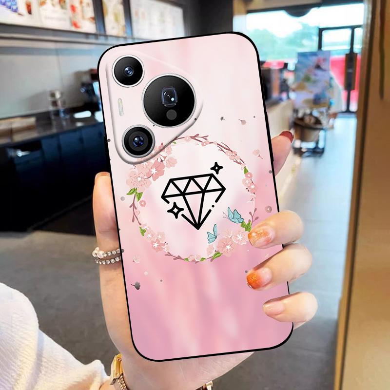 For HUAWEI Pura 70 Pro Plus Case Soft Silicone Shell Coque For HUAWEI Pura70 Pura 70 Ultra TPU Phone Case Protective Funda