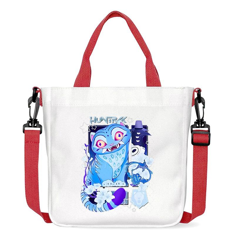 Anime Cartoon Print Office Worker Commuter Portable Messenger Bag Student Large Capacity Casual Handbag