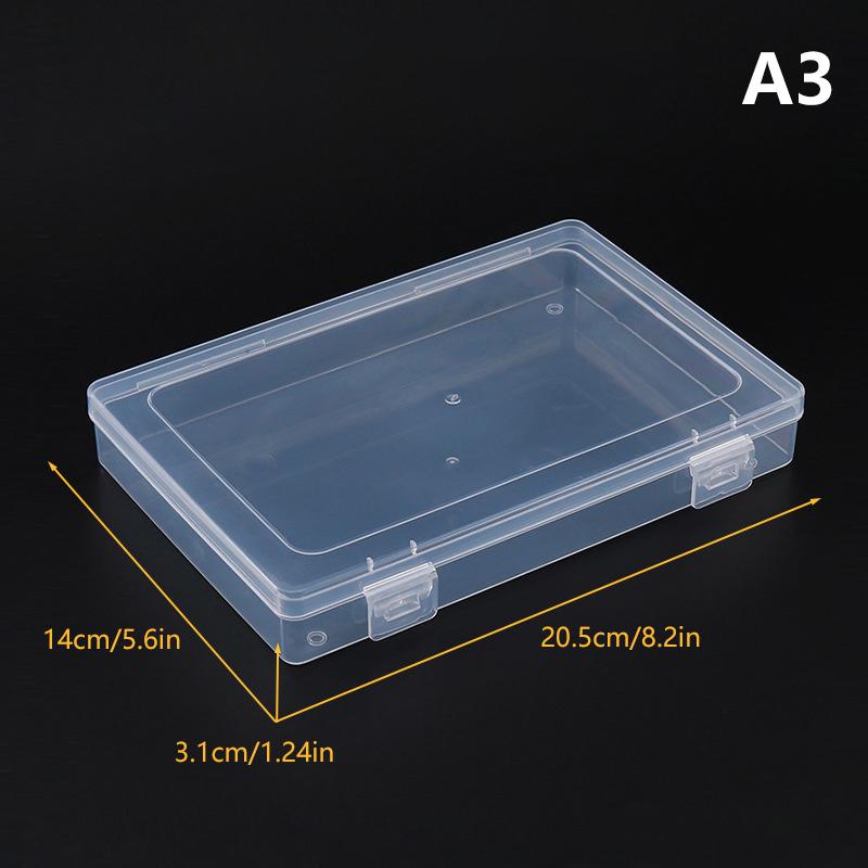 

1 шт., коробка для хранения украшений для дизайна ногтей, кейс со стразами, драгоценными камнями, бисерами, пластиковый контейнер, аксессуары для ногтей, пустой контейнер для маникюра своими руками A3