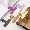 Stainless Steel Sealing Clip Mini Size Dust-proof Binder Clip Snack Sealing Leak-Proof Storage Bag Sealing for Home Kitchen