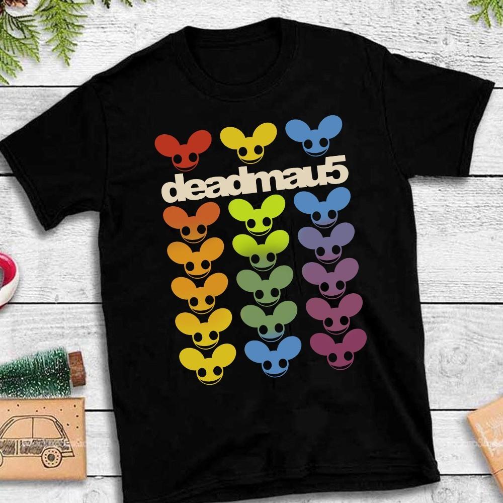 Хэллоуин Deadmau5 Рождество Мужская Футболка Все Размеры 20D2291 Унисекс Футболка S