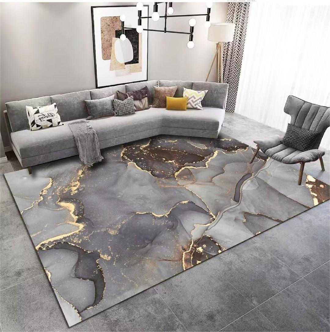 

Ковер для дома, спальни, противоскользящий, прочный, прикроватный коврик, гостиная, грязеотталкивающий, простой в уходе 80 * 120Cm