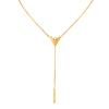 Ladies Stainless Steel Corner Cross Chain Y Necklace, Fashion Collarbone Chain Accessories Nc-2251