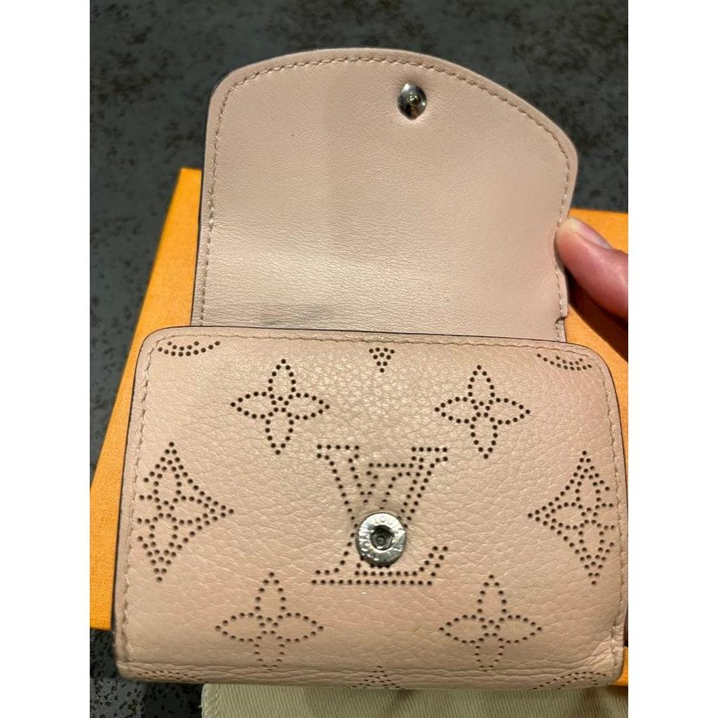Used Louis Vuitton Portefeuil Iris XS Mahina Magnolia