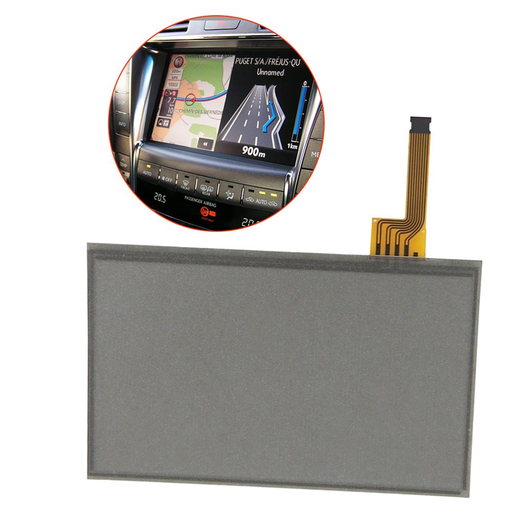 LTA070B511F LTA070B510F 7.3" LCD Touch Screen Digitizer for Toyota Prius Lexus IS250 IS300 IS350 GS300 Hybrid Sedan Dashboard