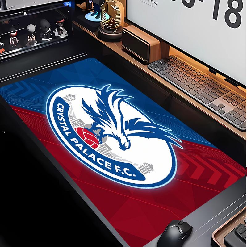 Crystal Palace Football Pattern Mouse Pad Non?Slip Rubber Base Gaming Mousepad For Desk Office Home