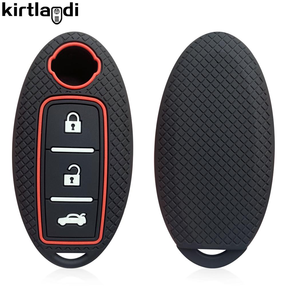 Car Key Caps Cover Key Case Shell For Nissan Rogue Xtrail Kicks Juke Qashqai Tiida Patrol Leaf Micra Note Serena Murano Navara
