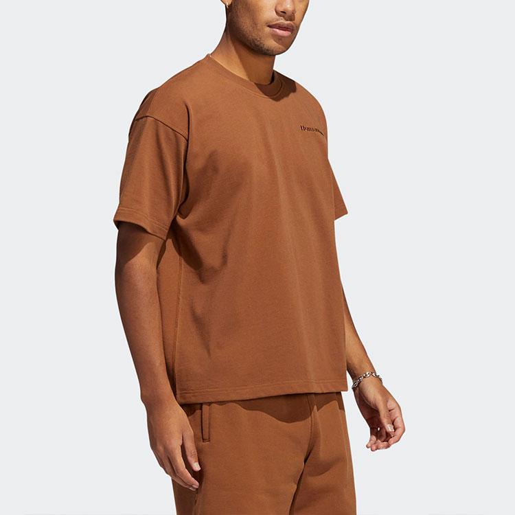 Adidas Tricou X Pharrell Williams Basics, maro, unisex, HF9956