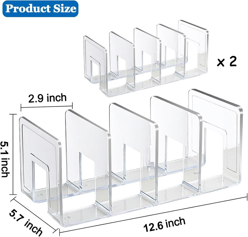 Acrylic Children'S Shoe Organizer, 4-Compartment Transparent Shoe Rack,Baby Shoe Storage Shelf, for Various Room Types