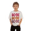 AC/DC Boys Repeat Logo Distressed T-Shirt
