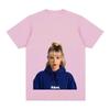 Angele Van Laeken T-Shirt Classic Portrait Graphic Printing Tee-shirt Fashion Round Neck Tops Women/men Short Sleeve Cotton Tees
