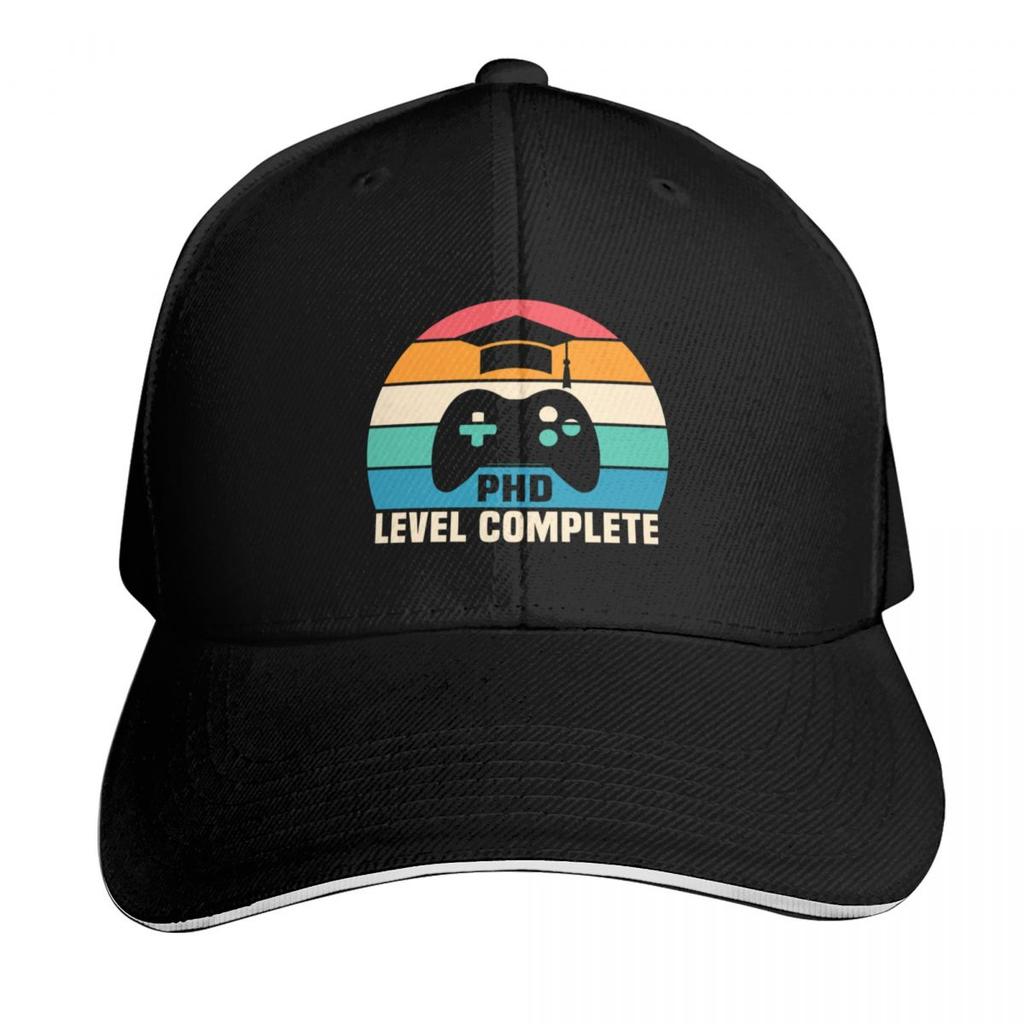 PhD Level Complete Doctorate Graduation Baseball Cap Tactical Cap GentleUnisex Hat Horse Hat Sun Cap For Unisex Womens
