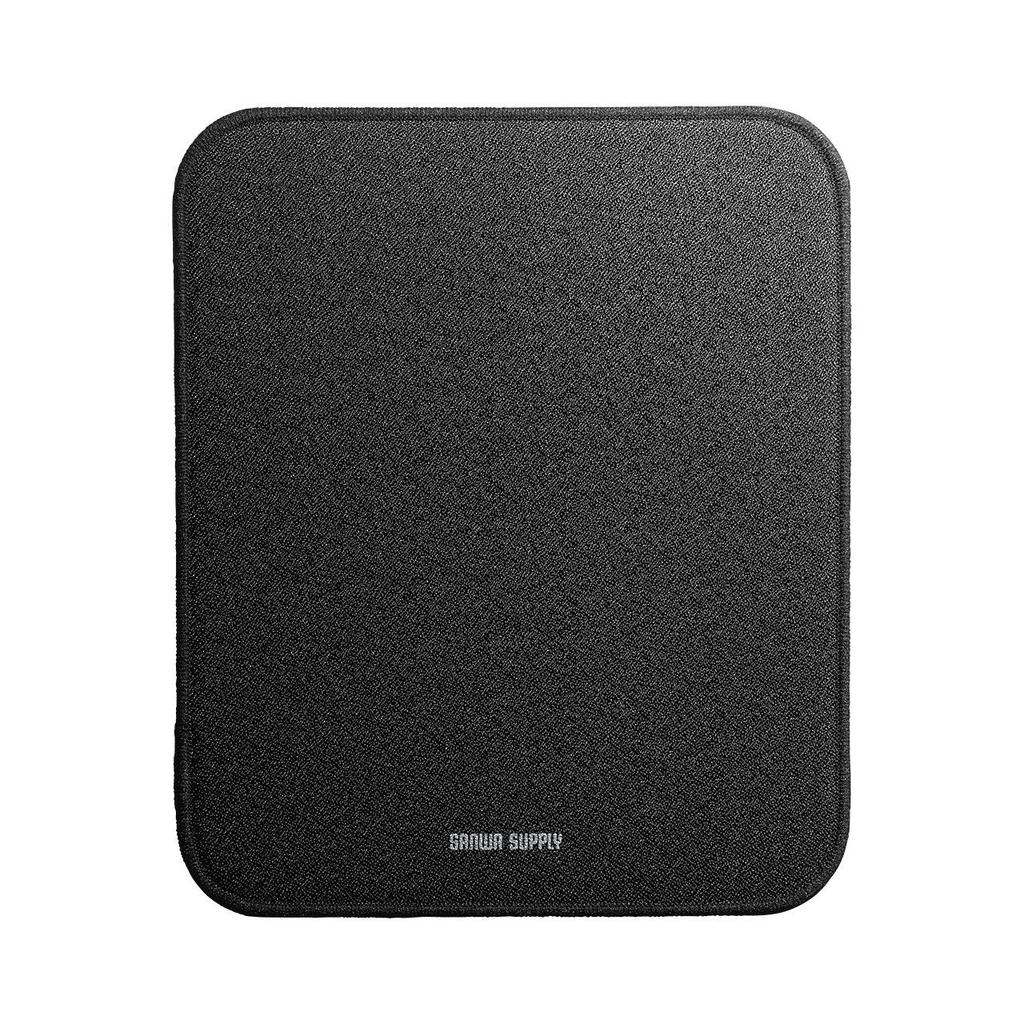 Sanwa Supply Mouse Pad with Wrist Simple Cushion, Small, Rest, Small, Design, Black, MPD-NS4-S