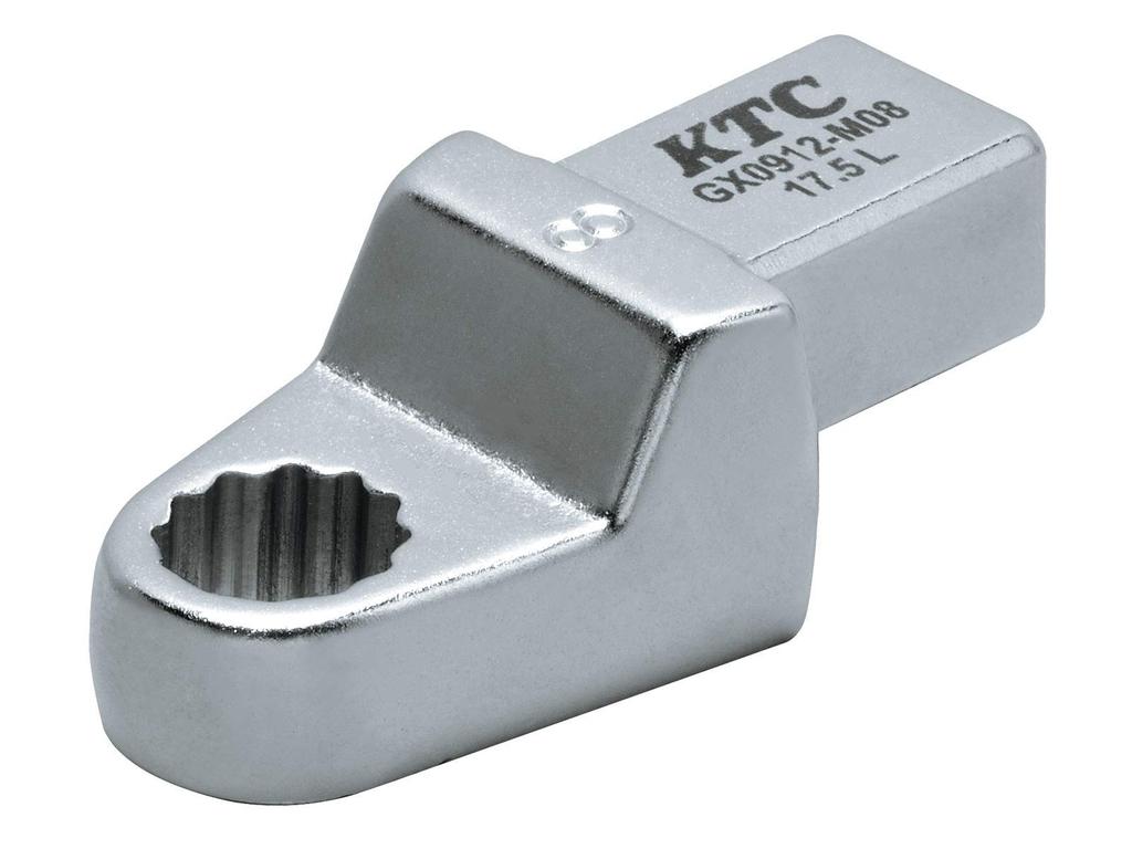 Kyoto Tool 9x12 Interchangeable Head Preset Torque (KTC) Drive, Wrench, 8mm, Dodecagonal, GX0912-M08