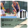 2 Pcs Pickleball Paddle Grip Tape Faux Leather Overgrip Grip Wrap for Pickleball Racket Non-slip Moisture Wicking Paddle