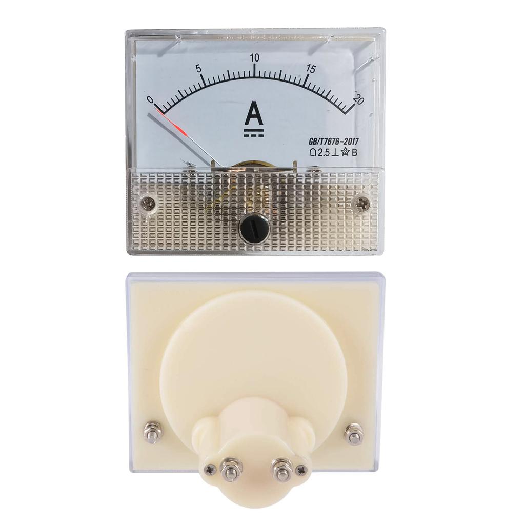 Analog Current Meter Panel Dial-Current Gauge-Pointer Ammeter Microampere Meter