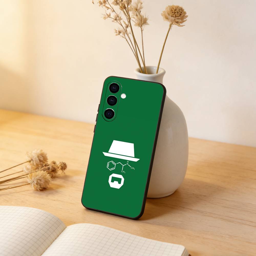 

Break-ing -Bad TV Phone Case Black Silicone Soft For Samsung Galaxy A73,A72,A71,A70,A53,A52,A51 Samsung a71 4g