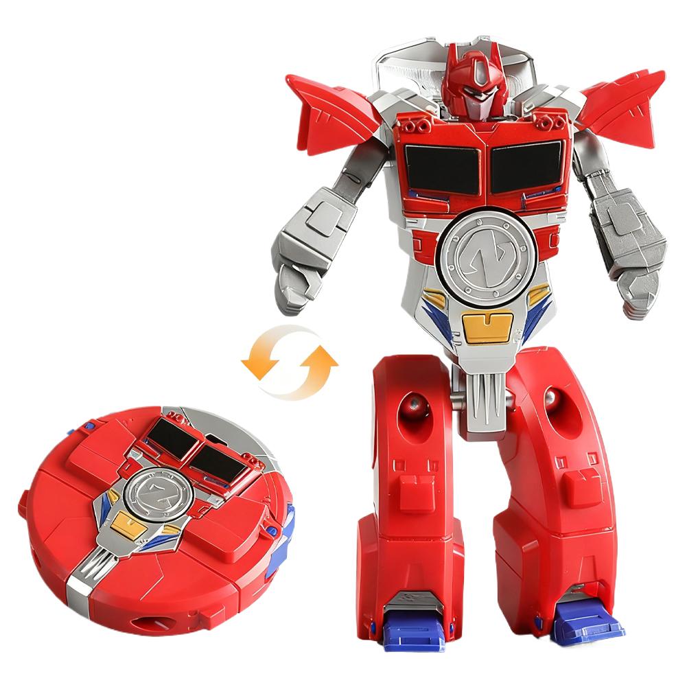 Transformable Fidget Spinner Toy 360 Rotating Ball Deformation Robot Fingertip Decompression Toy For Kids Party Gift