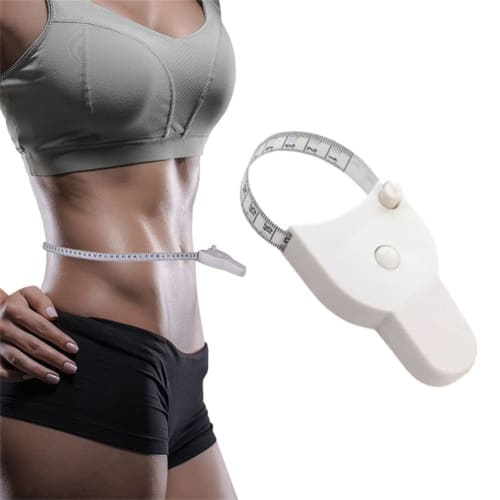 Body Tape Measure, Automatic Retractable Double-Sided, Thigh Measuring Tape, Y-Shaped Measuring Tape, Ruler, One-Touch Automatic Rewind, Easy to Use,